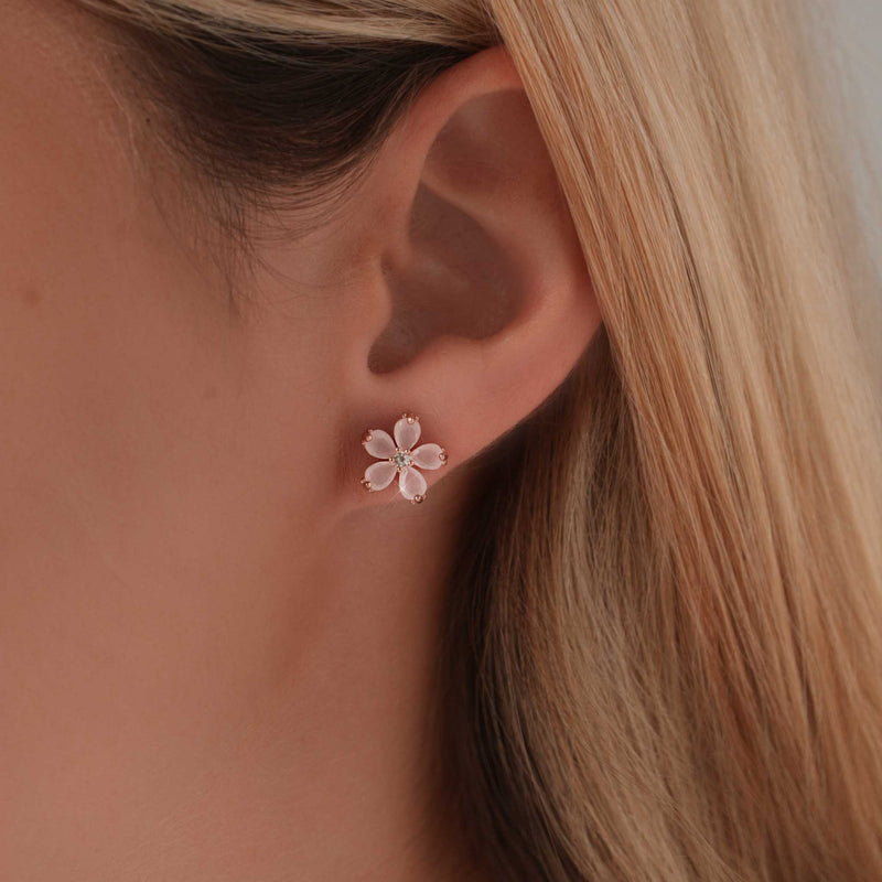 Ohrringe Peach Blossom
