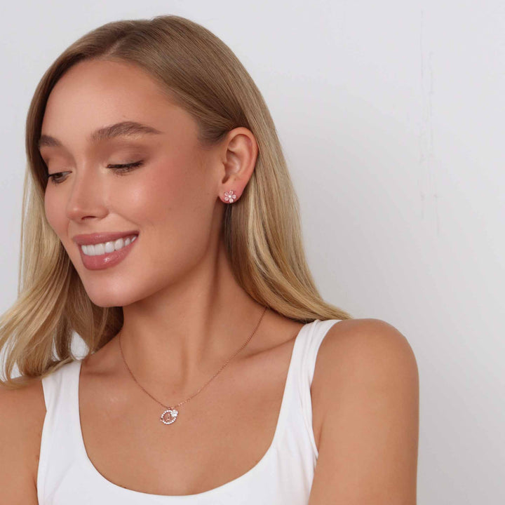 Ohrringe Peach Blossom