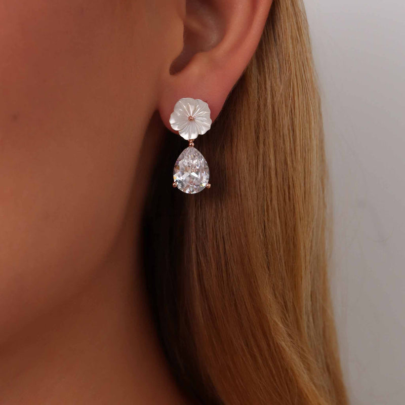 Crystal Drop Ohrringe