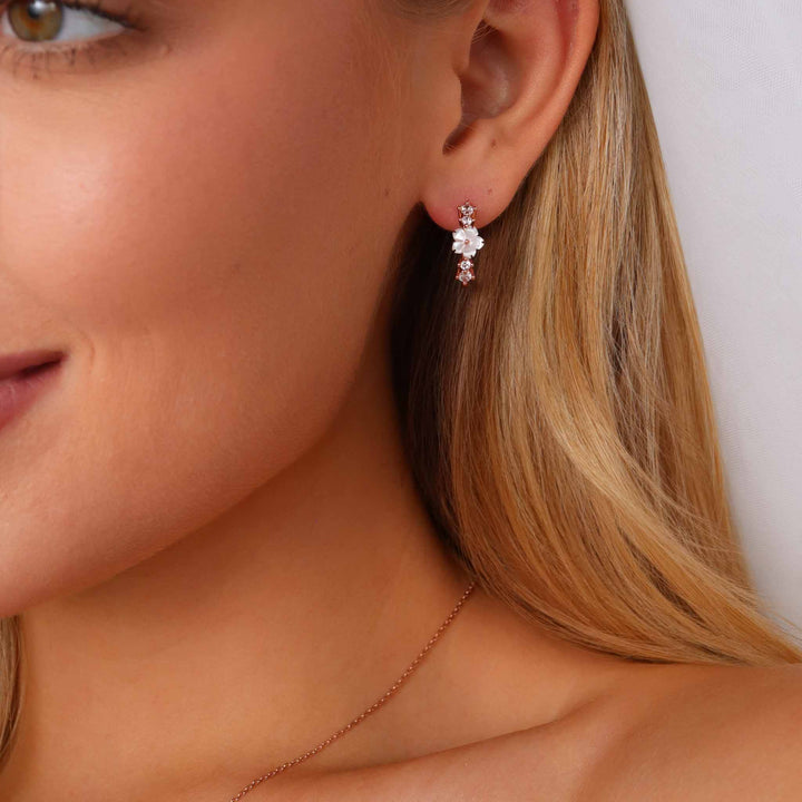 Ohrringe Lia Rosé, Creole