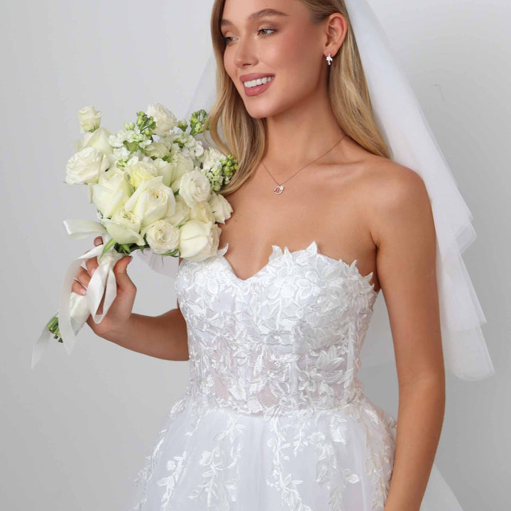 Ohrringe Lia Rosé, Creole