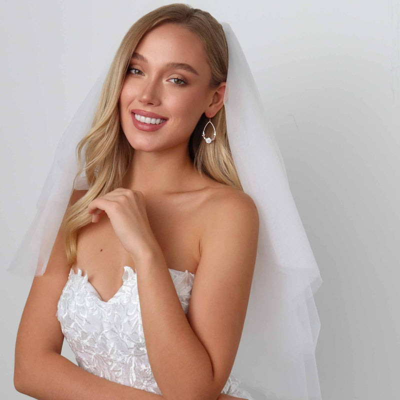 Hängeohrringe Dahlia