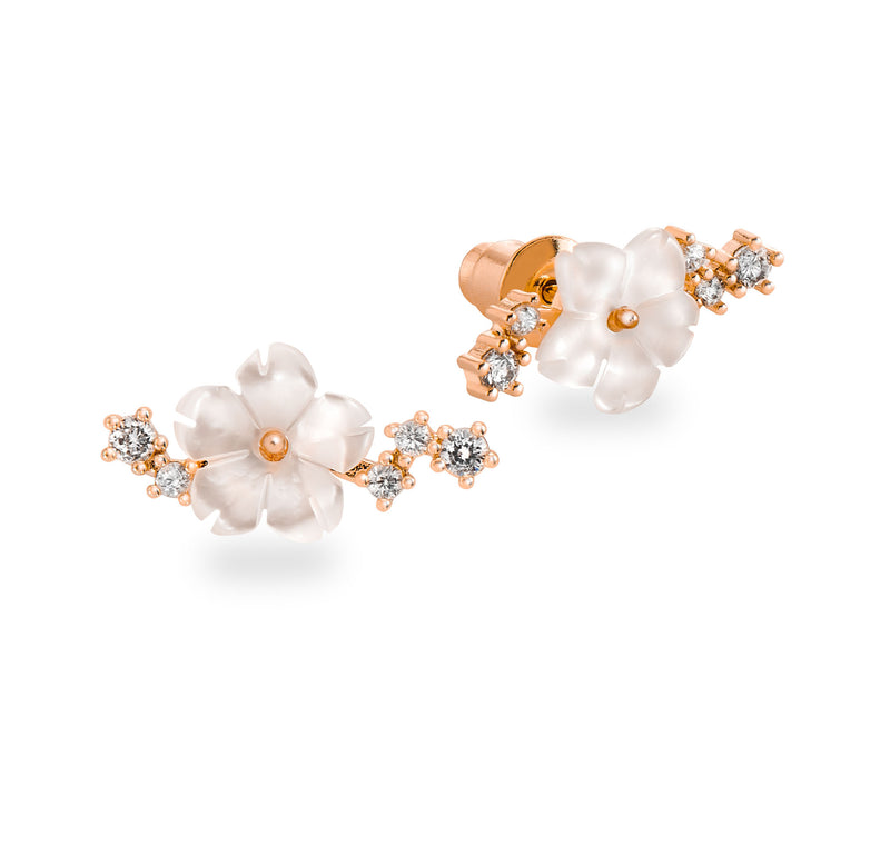 Sparkle Blumen Ohrringe