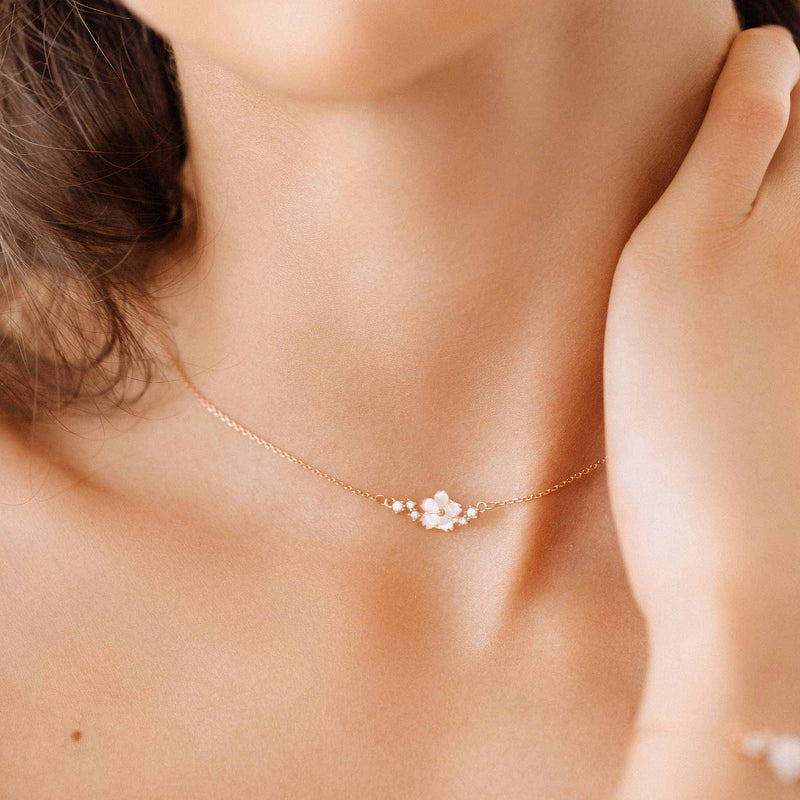 Sparkle Blumen Kette