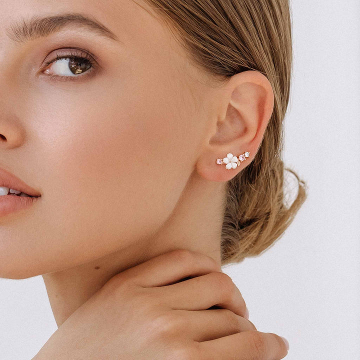 Gold Bloom Earrings