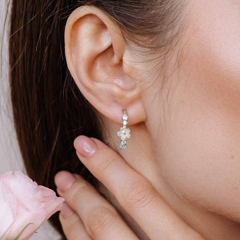 Lia Earrings Silver