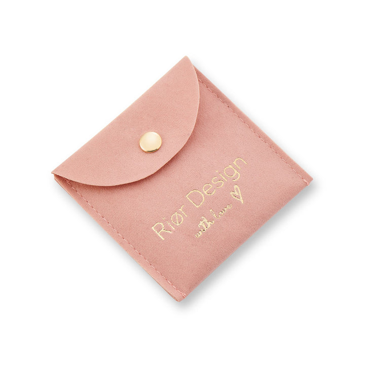 Kette Fleur mit Perle, rosévergoldetes S925